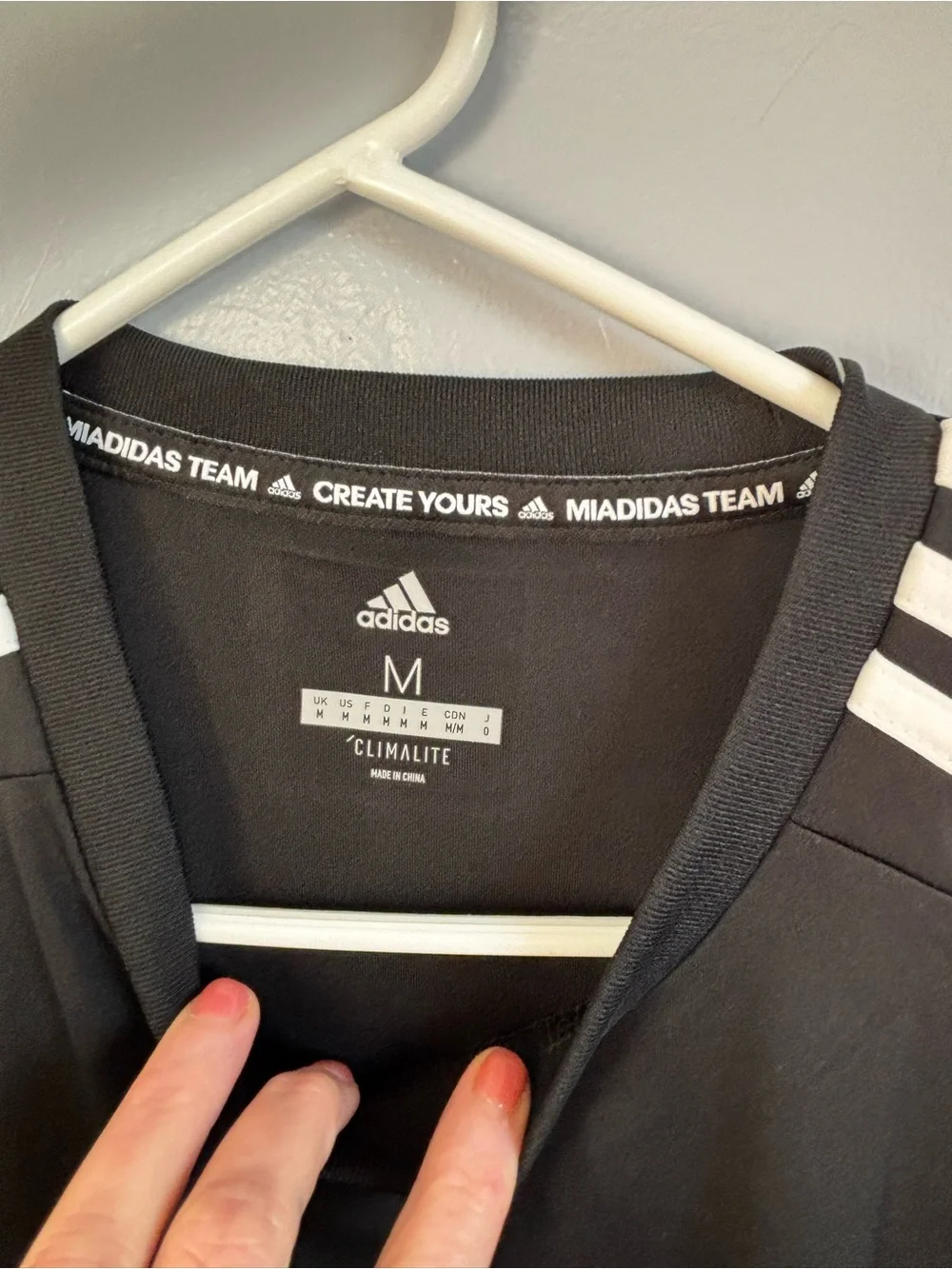Adidas Squadra 17 Soccer Jersey Short Sleeve Black Sz M. NWT